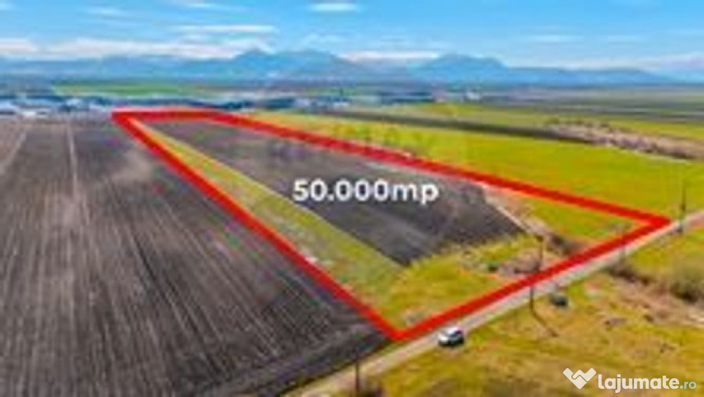 Teren 50.000 mp în Prejmer în spatele parcului industrial