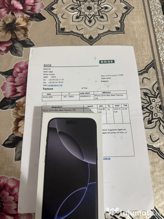 Iphone 16 Pro Max FullBox 1Tb