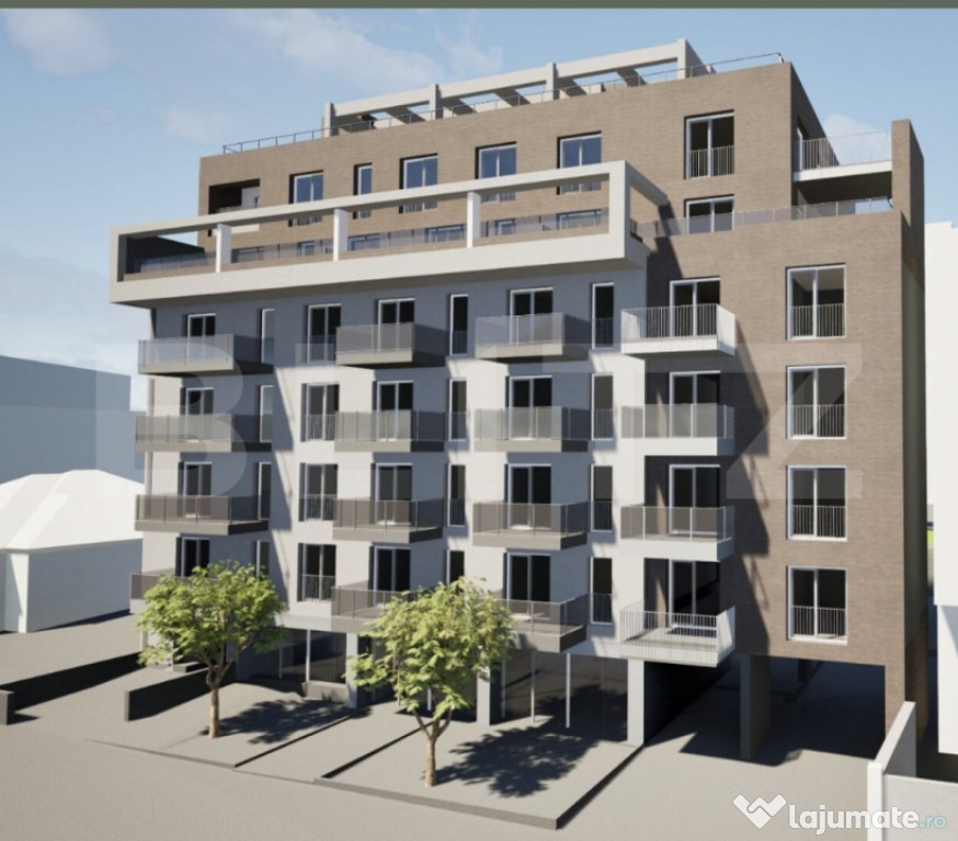 Apartament 2 Camere, Semifinisat, 56 mp, Zona Iulius Mall