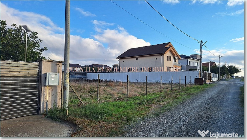Teren de vanzare in Cumpana, Zona Noua De Vile - 1100 mp