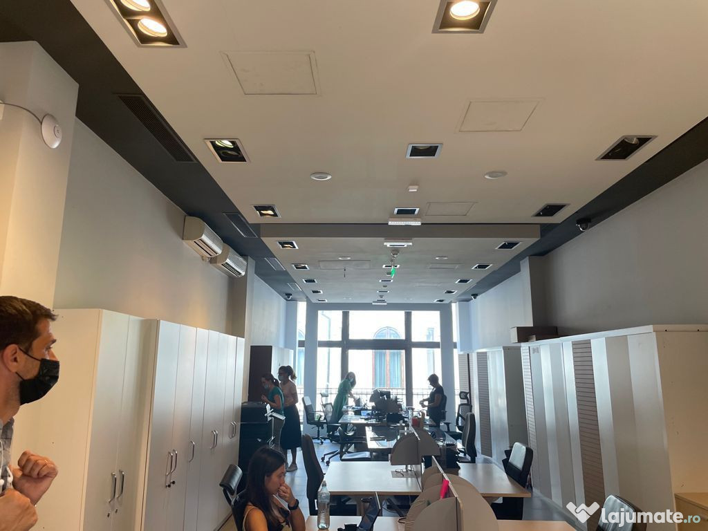 Centrul Istoric lipscani open space 140 mp luminos intrar...