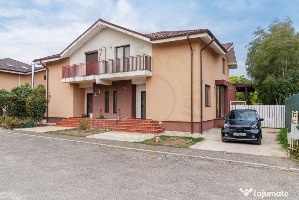 Casă de inchiriat in complex rezidențial securizat, comple