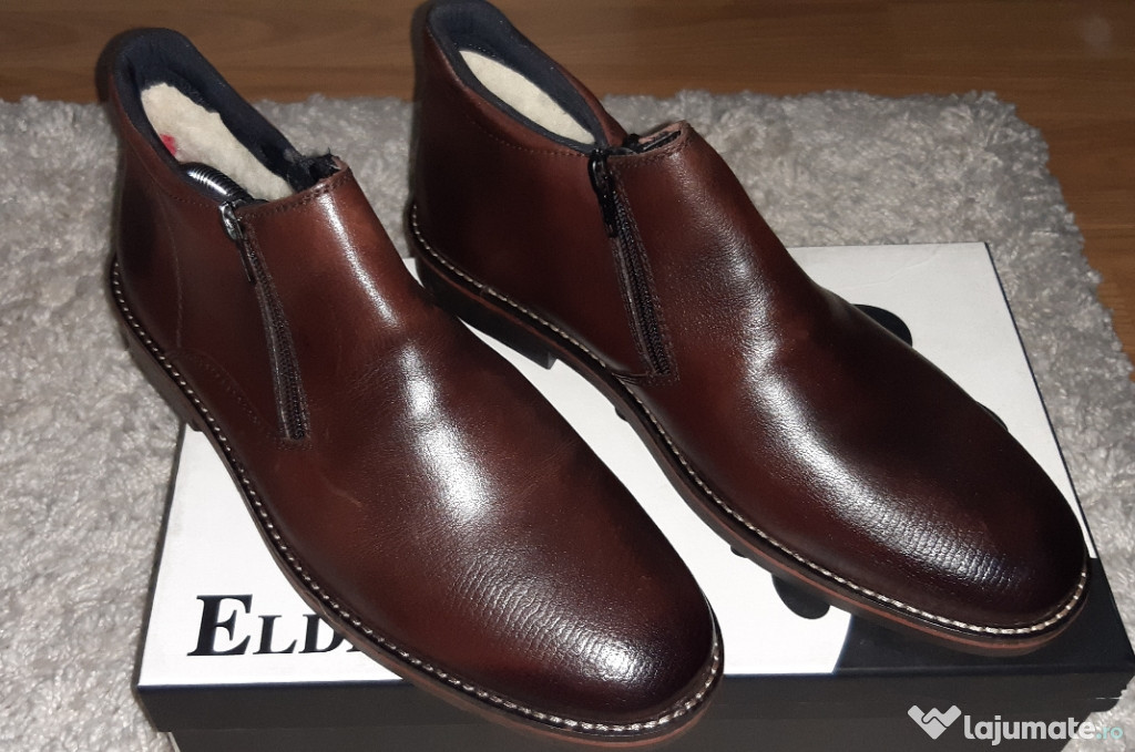 Ghete piele, elegante, marimea 42