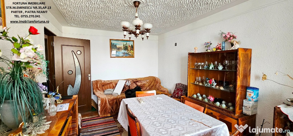 Apartament 3 camere, zona Calea Romanului - Darmanesti