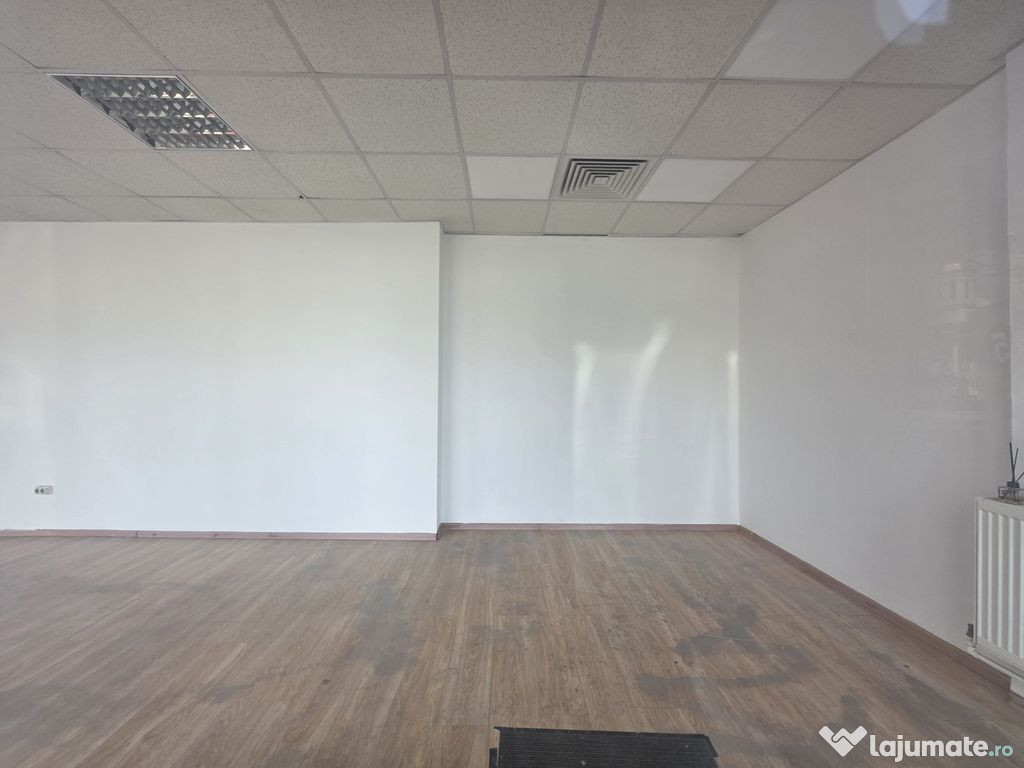 Zona Traian 50 mp Parter trafic intens pietonal vitrina 9 ml