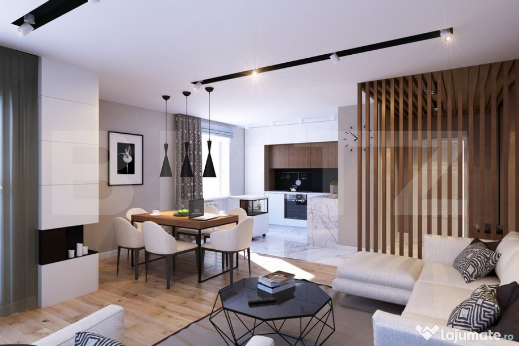 Apartament 3 camere, finisaje premium, Tractorul