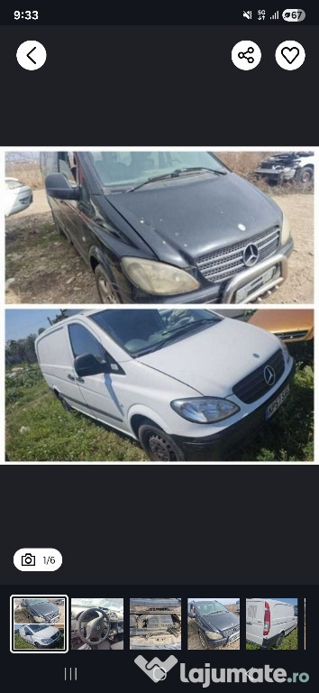 Dezmembrez Mercedes Vito