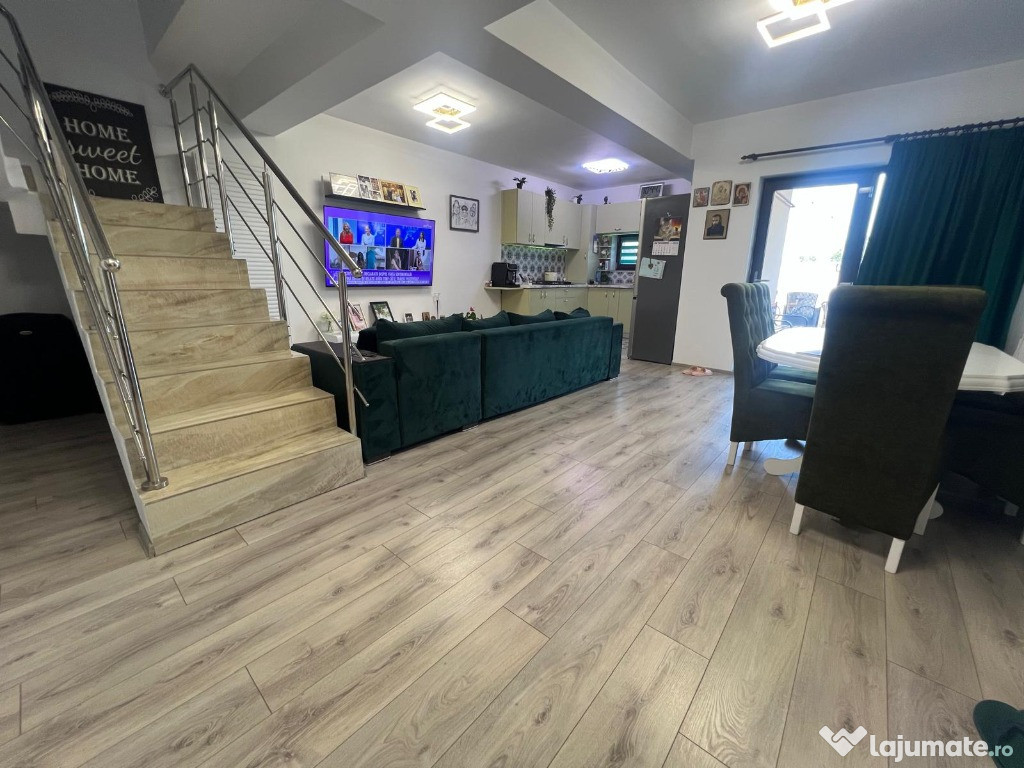 Casa tip duplex complet mobilat si utilat
