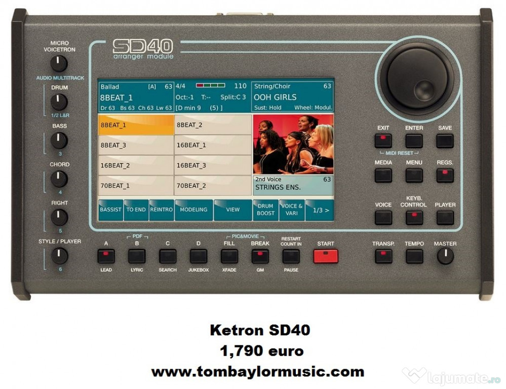 Ketron sd 40 modul