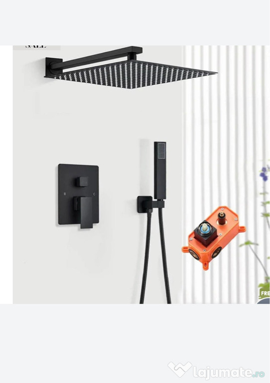 Set de dus S R Sunrise matte black
