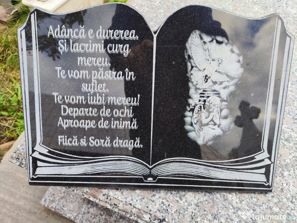 Carte funerara neagra