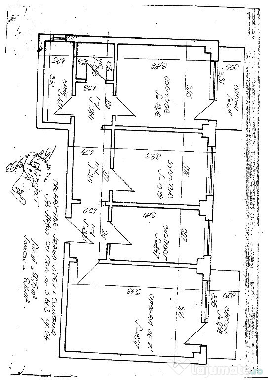 Vand apartement 3 camere central