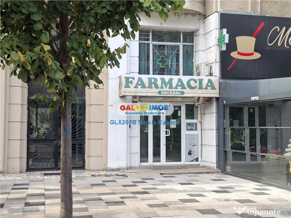 Decebal Spatiu comercial de inchiriat parter 30 mp etaj 28 m