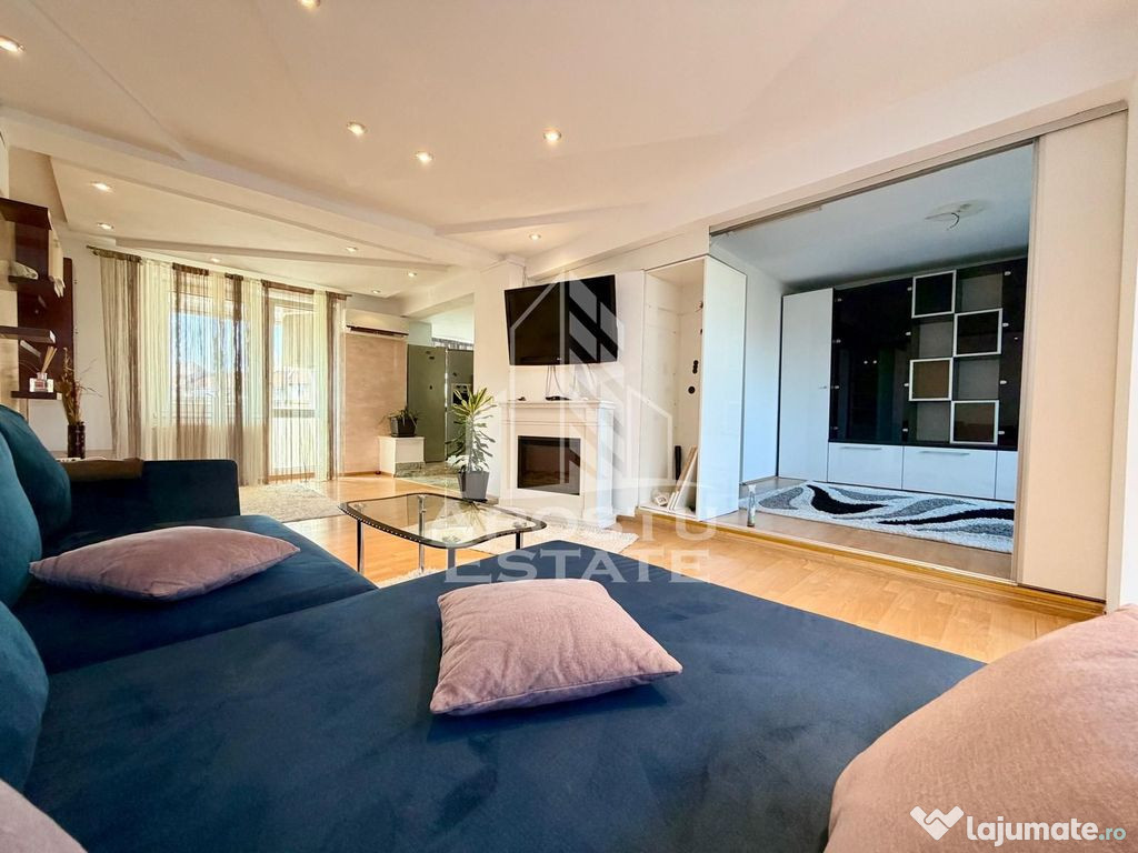Apartament 4 camere, centrala proprie, 100Mp, Zona Doroba...