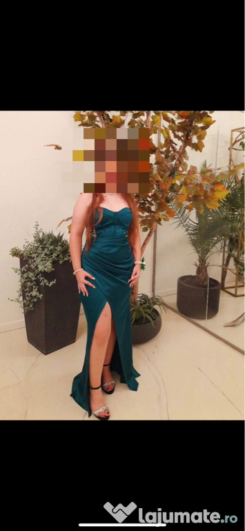 Rochie verde smarald