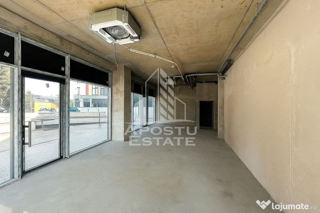 Spațiu comercial modern – 65 mp utili, central,vizibil...