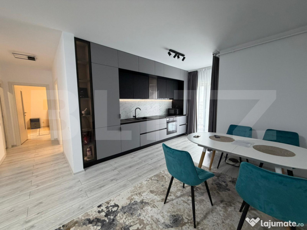 Exclusiv! 3 camere, 2 bai, 2 balcoane, garaj inclus, Mihai R