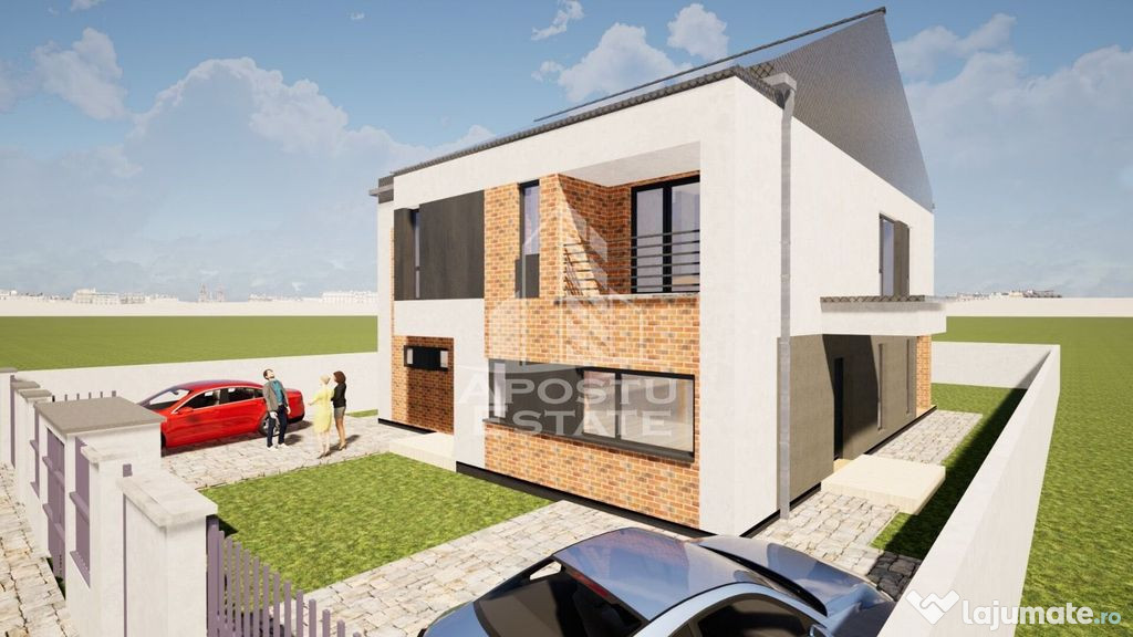 Duplex premium cu 4 camere situat in Mosnita Noua, TVA in...