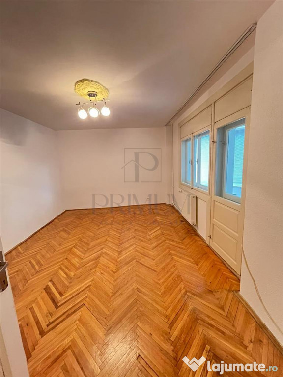 Dorobantilor- 2 camere, etaj 1, decomandat, centrala, boxa