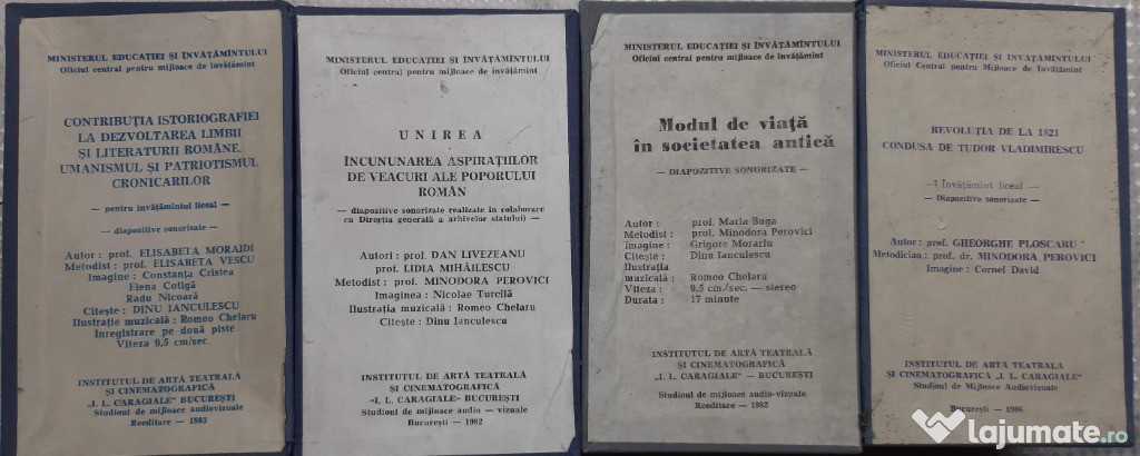 LOT Diapozitive Sonorizare Vechi 1982-1986