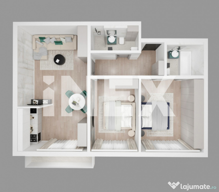 Apartament 3 camere Pitesti | Zona Stadion