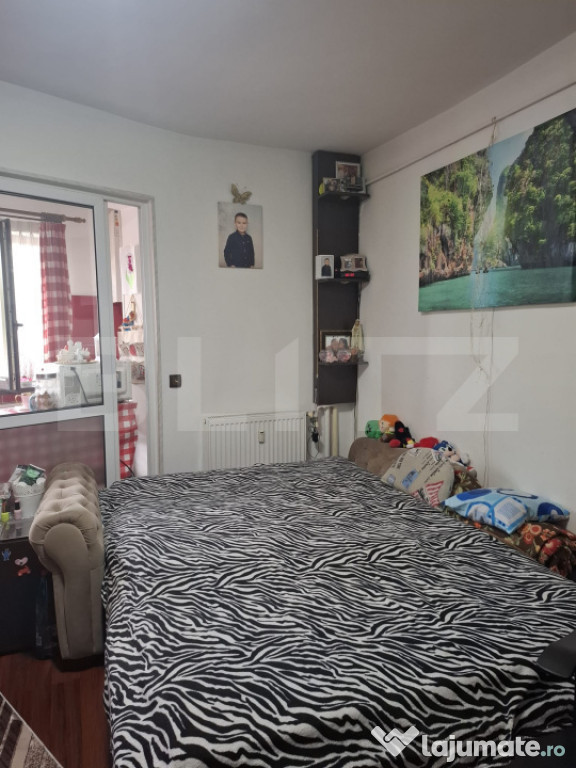 Garsoniera, 19mp, cu balcon, langa faleza Somesului din Grig