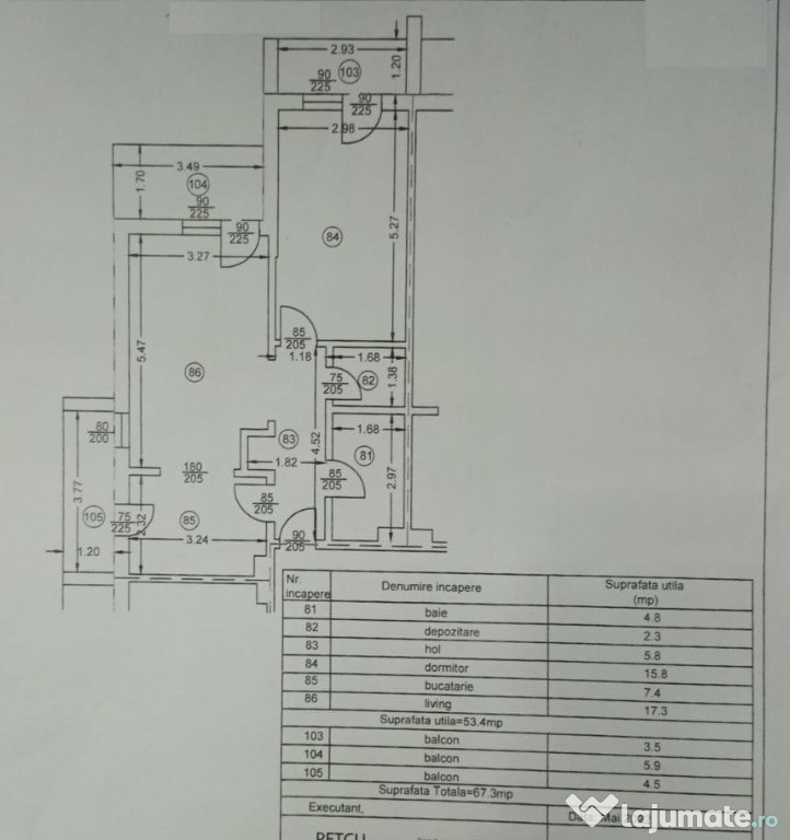 Vânzare apartament 2 camere – Ploiești, White Tower