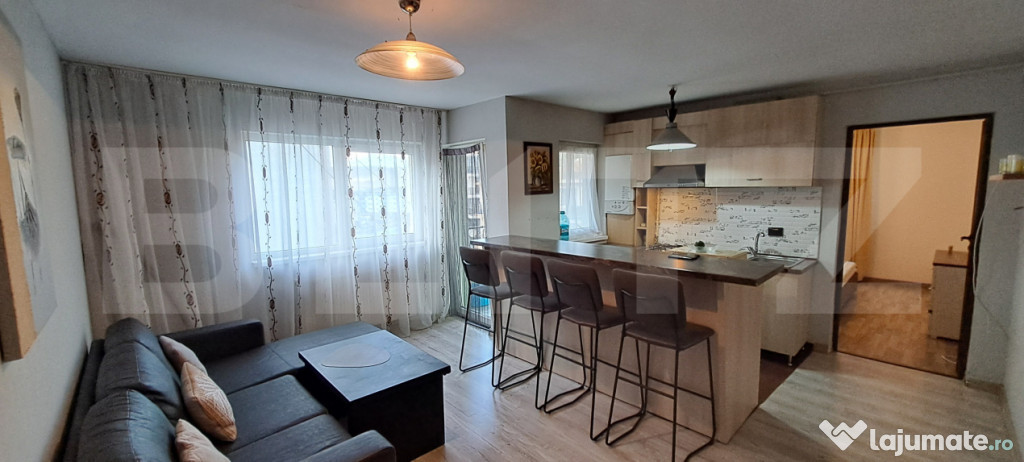 Apartament 2 camere,etaj 3 din 3, zona Stejarului