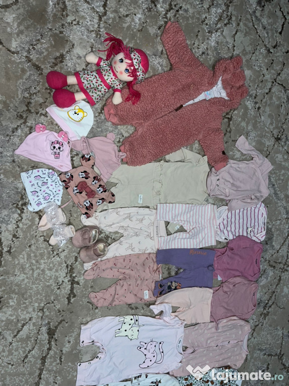 Lot hăinuțe fetiță mărimea 56