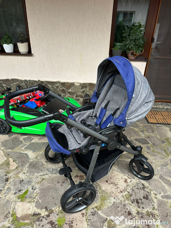 Cărucior Bebetto Vulcano 2in1/portbagaj auto / sezon rece.