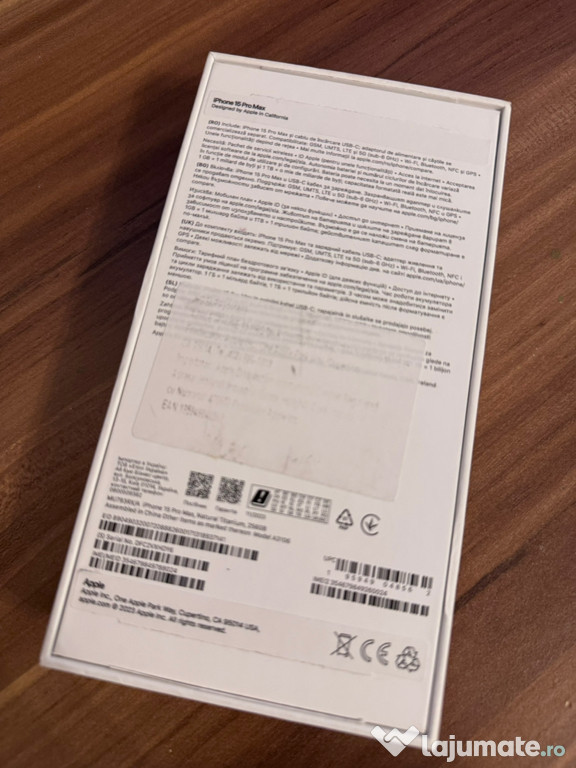 Iphone 15 PRO MAX 256