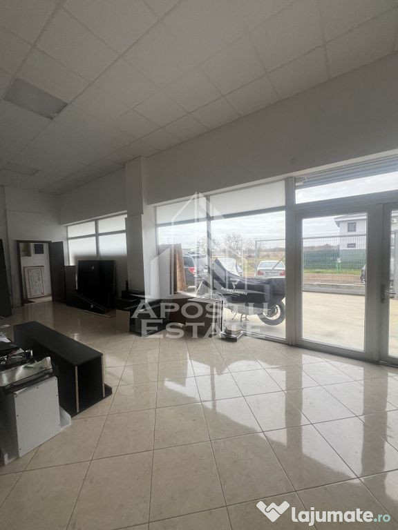 De inchiriat hala 80 mp - tip showroom