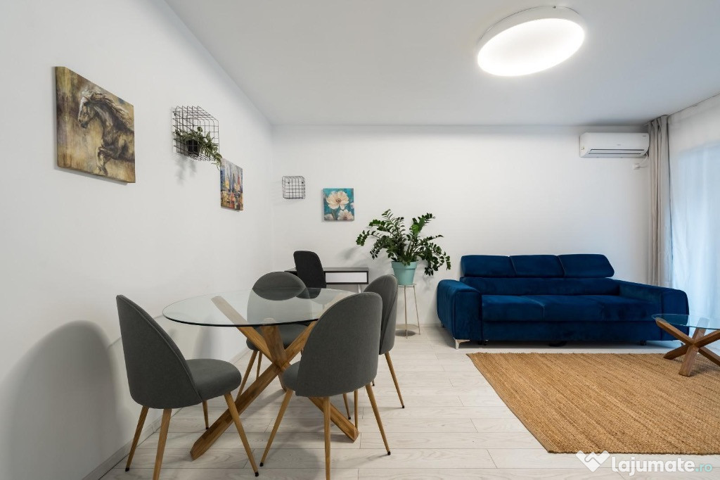 2 camere DECOMANDAT, loc parcare inclus, buc mobilat/utilat complet