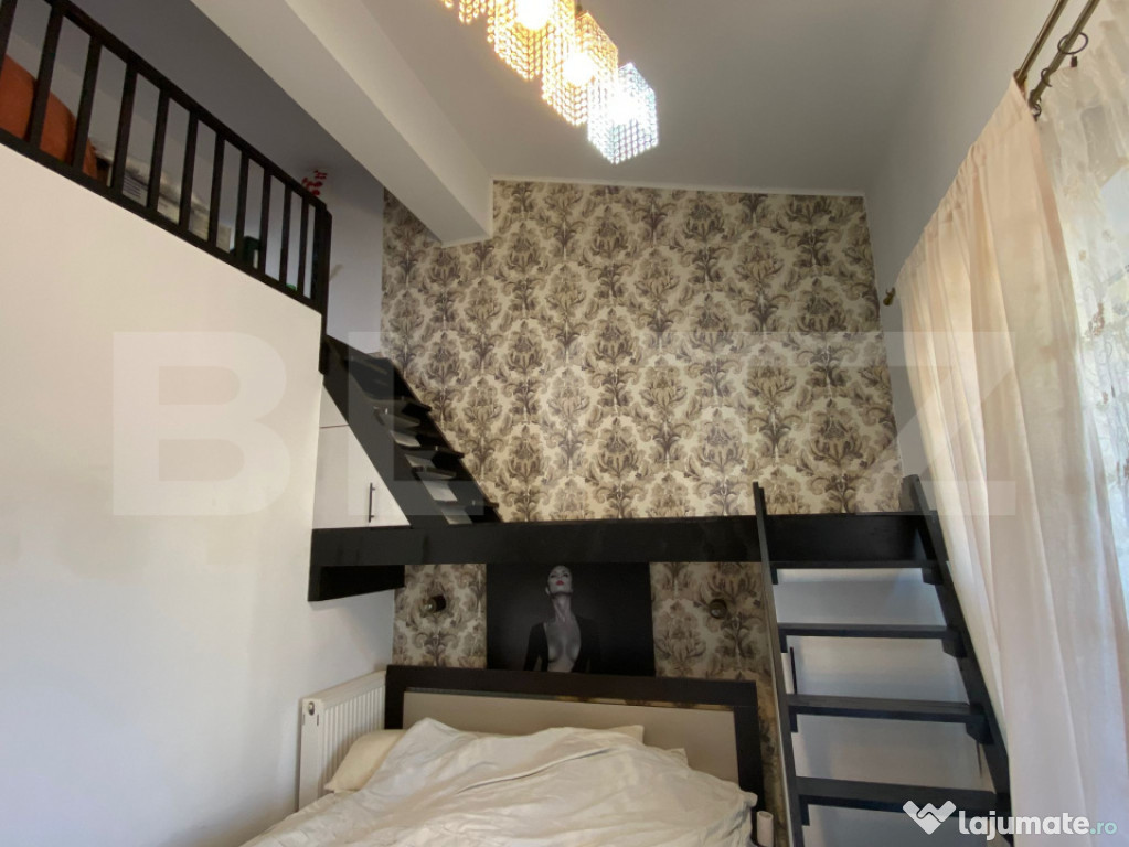 Apartament 3 camere cu balcon și mansardă de 70mp în Iris