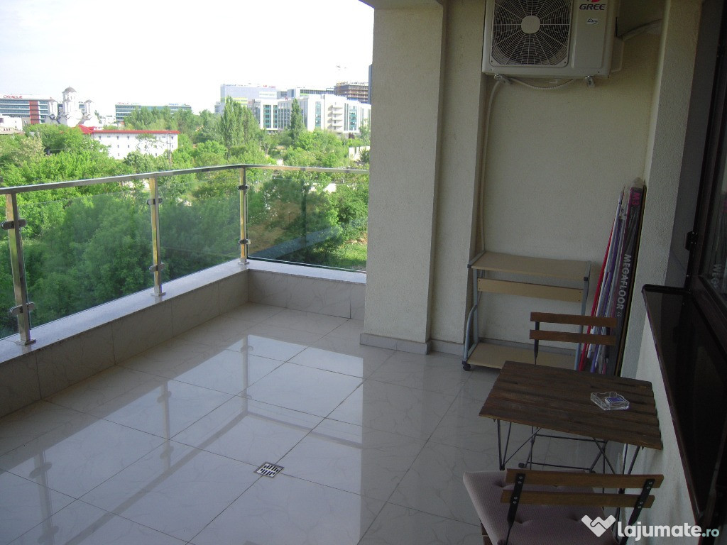 Apartament de inchiriat 2 camere Aviatiei nou 75 mp Metropolitan