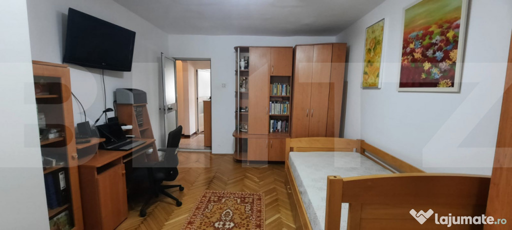 Ocazie!De Vanzare ap. 2 Camere, 52mp, Mobilat