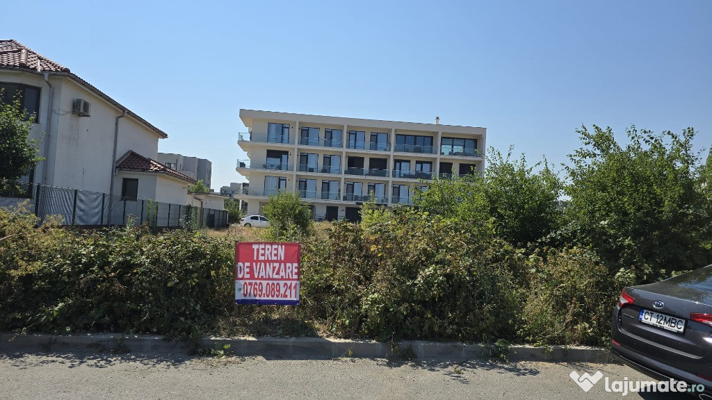 Mamaia Nord teren 700 mp deschidere la D24 si D25