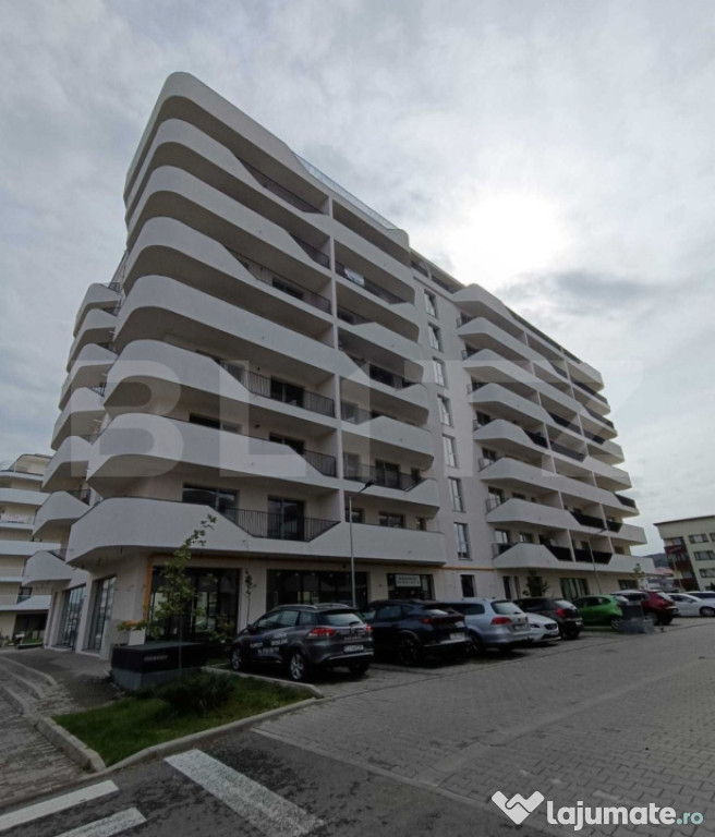 Apartament 2 cam, in bloc nou ,semifinisat, etaj 2/8 zona Er
