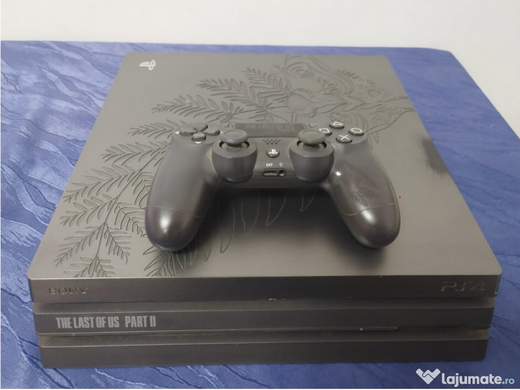 PS4 Pro 1 TB The Last of Us 2 Limited Edition + Controller + Jocuri