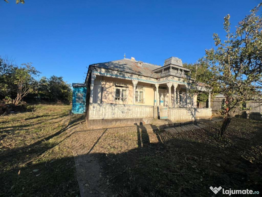 Casa strada principala 650m Horlesti Rediu