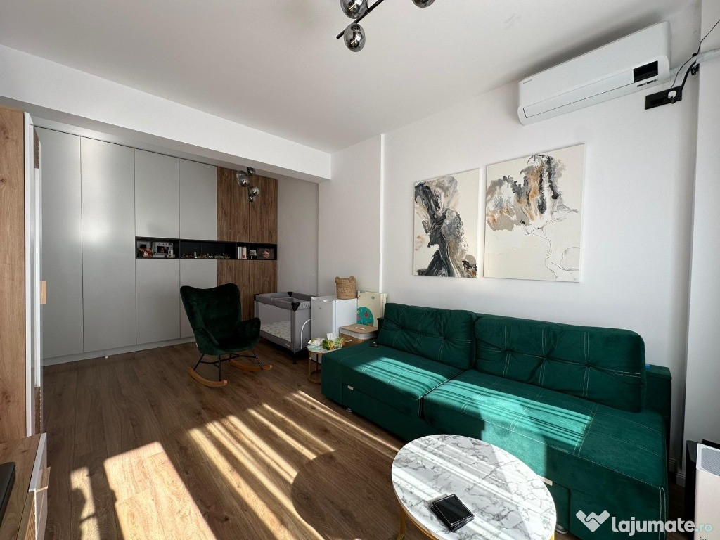 Metrou Ap 2 camere + gradina gata de mutare