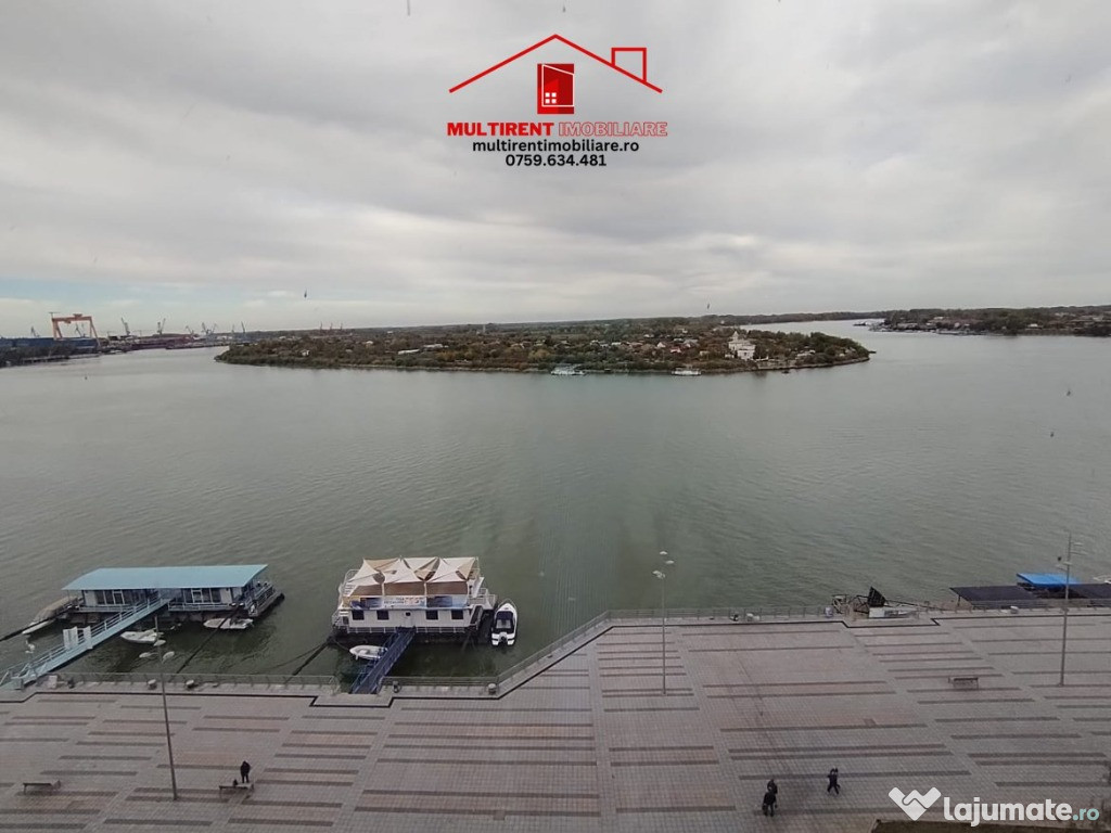 Garsoniera cf.1 cu vedere spre Dunare !