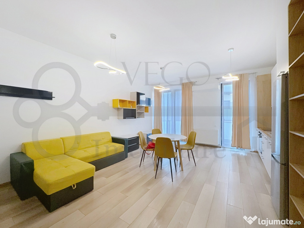 3 camere in bloc nou, 76 mp, balcon, garaj, Centru