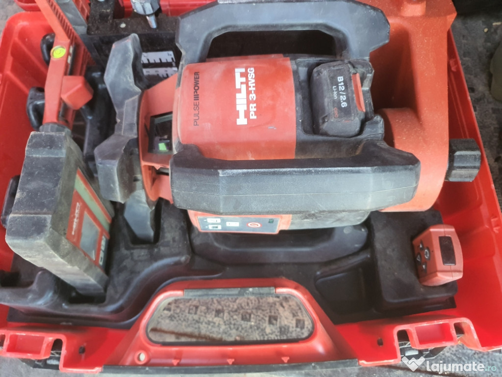 Laser hilti cu raza verde