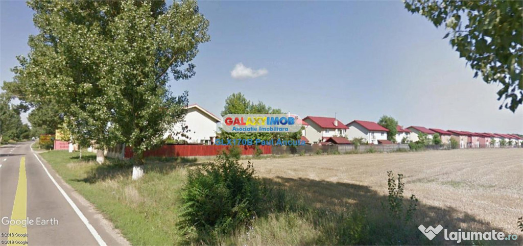 Teren la sosea Unirii Balotesti Moara Vlasiei 25000 mp utili