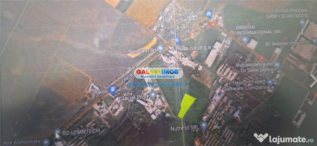 Teren 33500 m.p.Industrial - Servicii