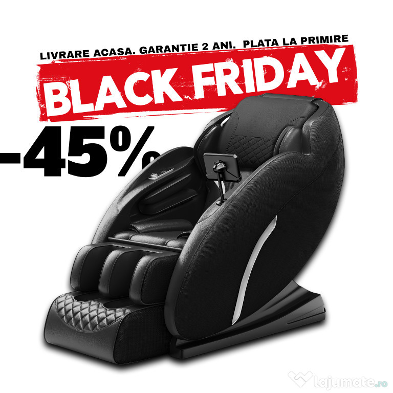 Scaun de masaj TOP /0 gravity/role/perne/vibratii! Garantie NOU++ -45