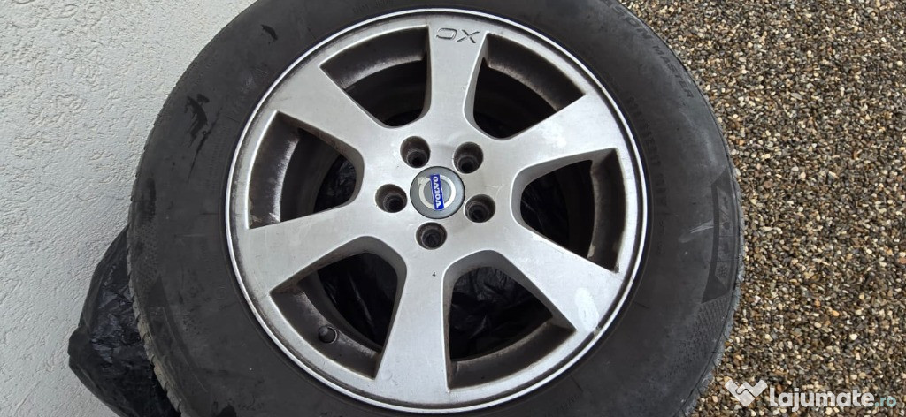Set 4 jante volvo xc60 2008-2017 235/65 R17 + anvelope M+S Minerva