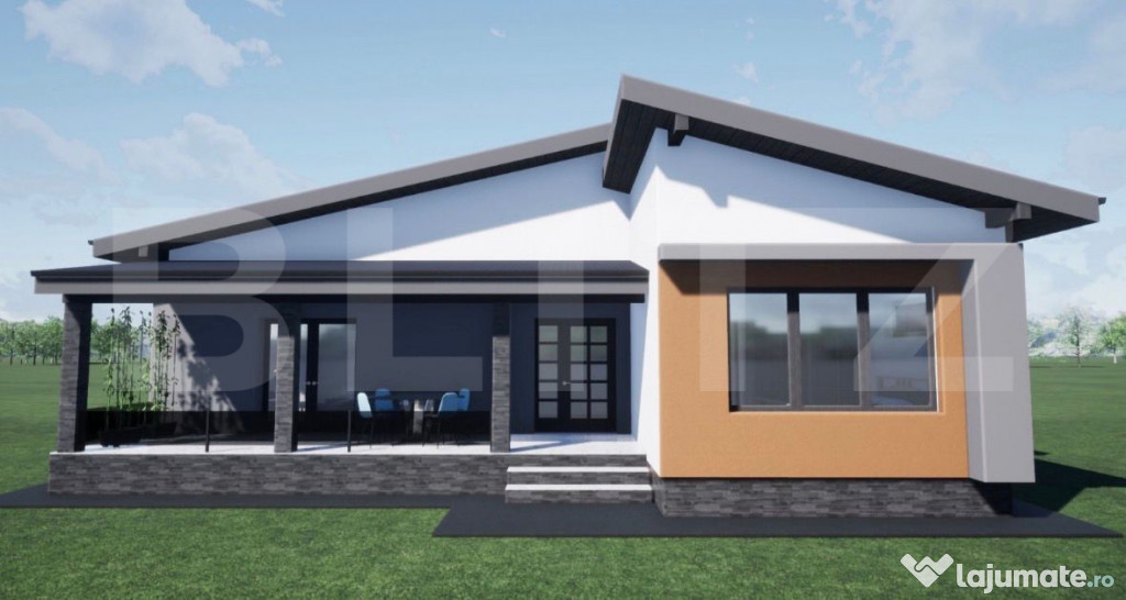 Casa noua , deosebita ,4 camere teren 500 mp, cartier izvor