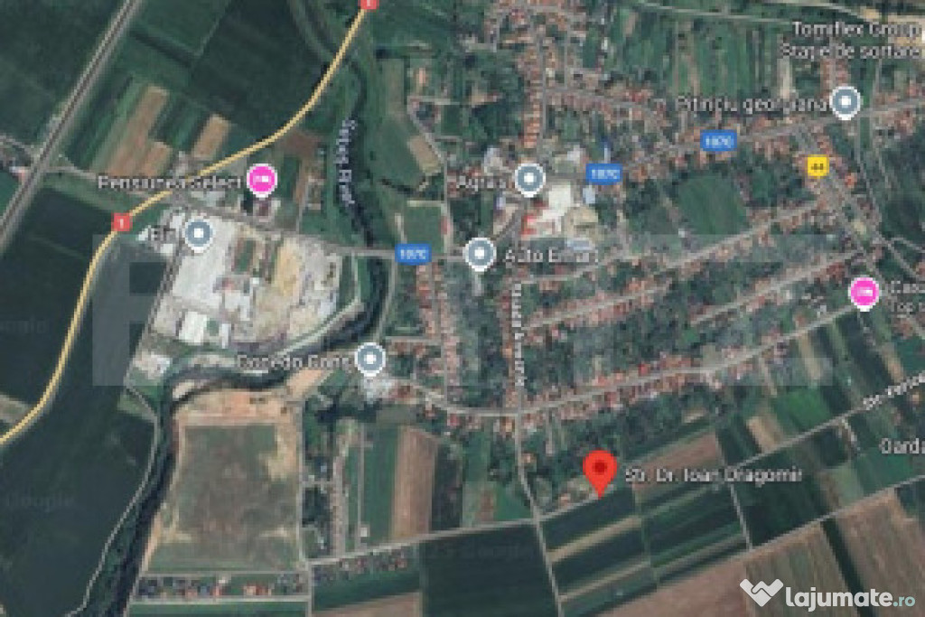 Teren cu vedere panoramică, 656 mp, Oarda